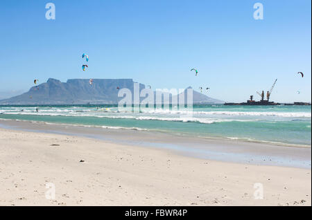 Milnerton Beach in Cape Town Stock Photo