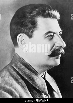 Stalin. Portrait of Joseph Stalin, c.1942 Stock Photo