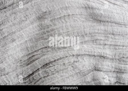 gray linen close up texture background Stock Photo