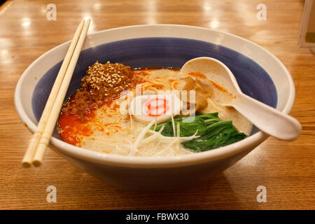 spicy ramen Stock Photo