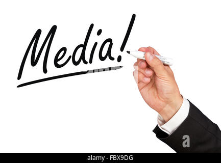 Media ! Stock Photo