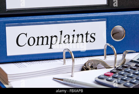 Complaints Stock Photo