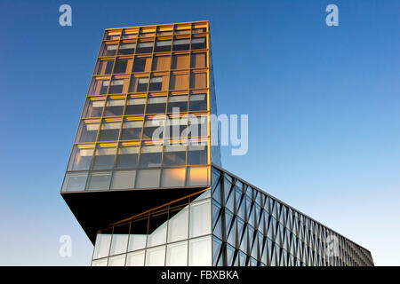 The JTI Building, headquarters of Japan Tobacco International, JTI, Geneva, Switzerland Stock Photo