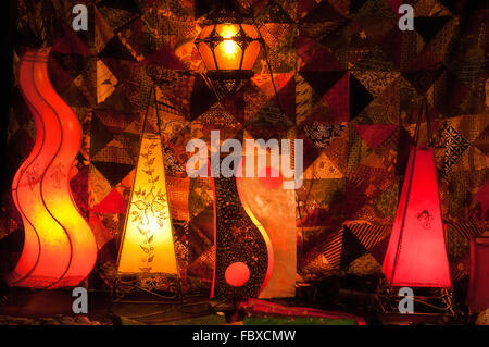 Oriental Floor Lamps Stock Photo