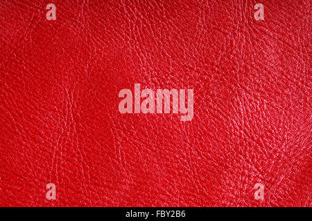 Red Textured Leather 