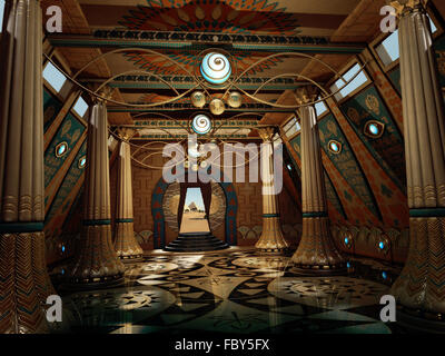 wall with ancient Egyptian hieroglyphics Stock Photo - Alamy