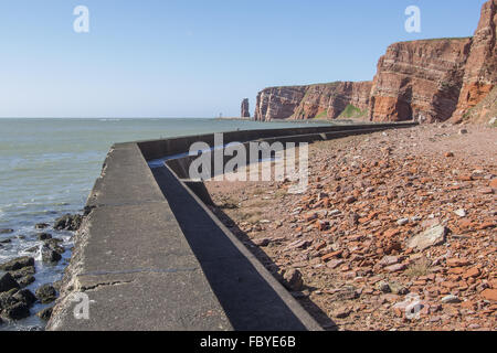 View along the cliff Stock Photo