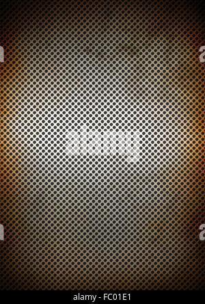 Silver rusty metal grid background texture Stock Photo - Alamy