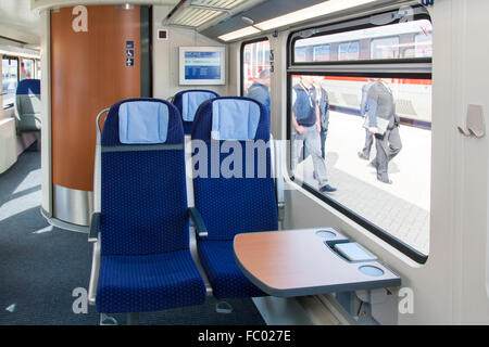 Intercity Double-Deck-Trains for Deutsche Bahn Stock Photo