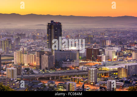 Kumamoto, Japan downtown skyline. Stock Photo