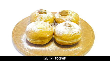 Hanukkah doughnuts Stock Photo