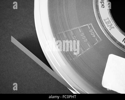 IBM reel tape Stock Photo