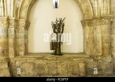 Cenacle (Room of the last supper) . Stock Photo