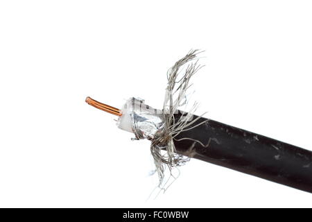 cable macro Stock Photo