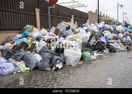 environment, strike by municipal waste collection Stock Photo - Alamy