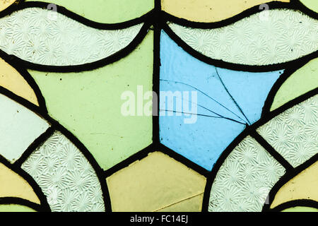 Texture background of old glass blocks for mockup or design pattern in ...