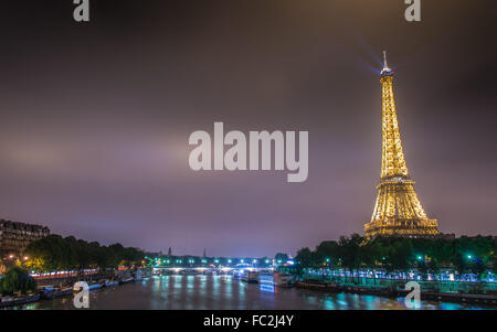 PARIS - JULY 12, 2013: Eiffel Tower on July 12, 2013 in Paris. E Stock Photo