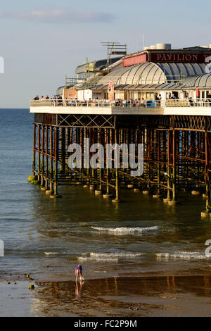 Cromer a popular seaside resort on the North Norfolk coast of England Stock Photo