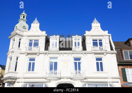 Strandhotel at Strandweg, Blankenese, Hamburg, Germany, Europe Stock Photo