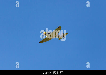 Hawker Sea Fury, Farnborough International Airshow, Farnborough Airport, Rushmoor, Hampshire, England Stock Photo