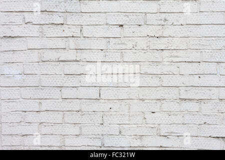 White Brick Wall Stock Photo