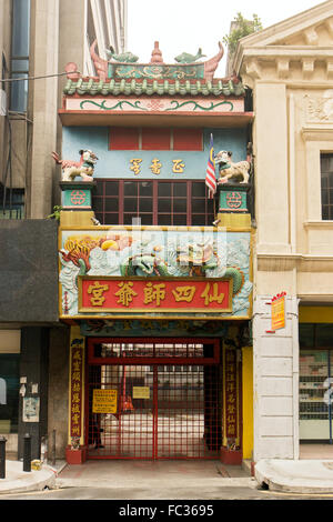 The Sin Sze Si Ya Temple, (Sze Yah Temple) Stock Photo