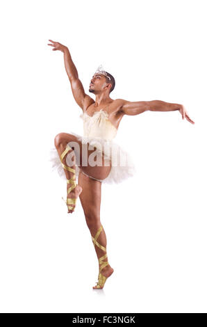 Man in tutu performing ballet dance Stock Photo - Alamy