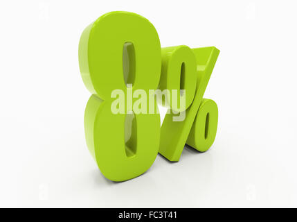 3D percent Stock Photo