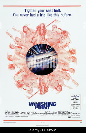 Vanishing Point - Movie Poster - 1971 Stock Photo