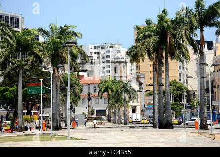 Cardeal Camara square Rio de Janeiro Brazil Stock Photo