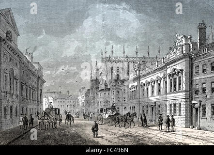 St James's Palace, 1820, City of Westminster, London, England Stock ...