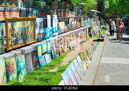 Dry Bridge Market,Tbilisi Stock Photo