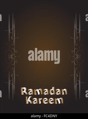 Ramadan Kareem, greeting background Stock Photo