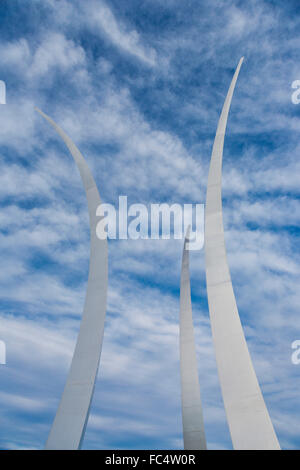 ARLINGTON, VIRGINIA, USA - United States Air Force Memorial. Stock Photo