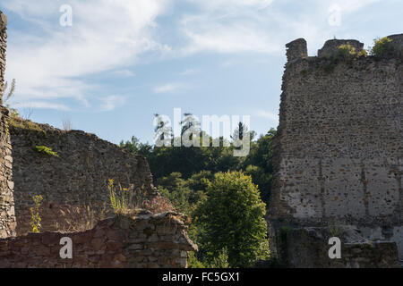 Fragments of the castle Schaunberg - Austria Stock Photo