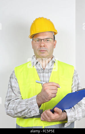 Checking Clip Board Stock Photo
