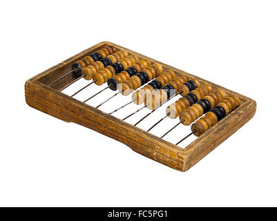 wooden abacus Stock Photo