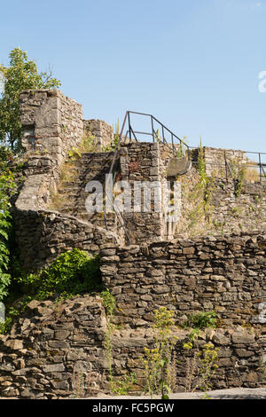 Fragments of the castle Schaumberg - Austria Stock Photo