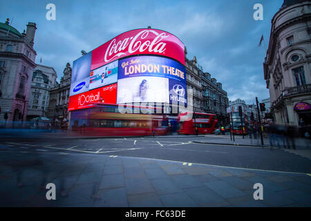 Piccadilly Circus, London Stock Photo