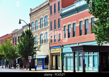 Springfield Illinois downtown historic buildings Old State Capitol ...