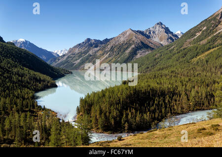 Kucherla lake in the Altai Mountains, Russia Stock Photo