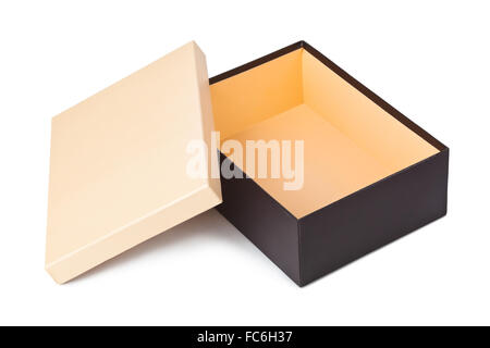 Opened box Stock Photo