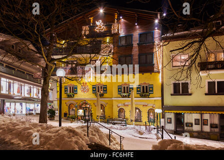 Mountains ski resort Bad Hofgastein Austria Stock Photo