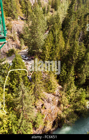 Canada - Bungee Jumping Stock Photo