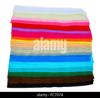 Felt fabric Stock Photo