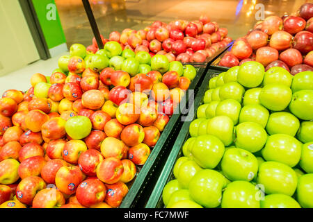 Dubai - JANUARY 7, 2014: Dubai Supermarket Waitrose on January 7 Stock Photo