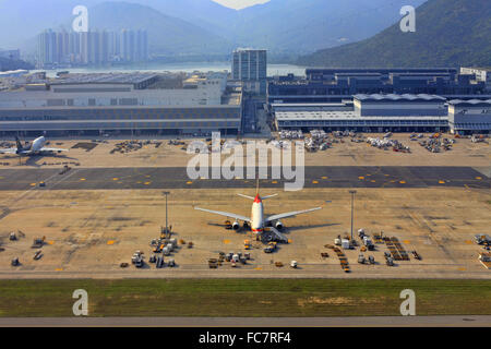 Hong Kong Airport Stock Photo