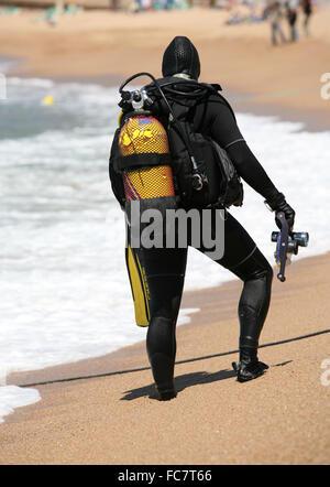 Frogmen Stock Photo