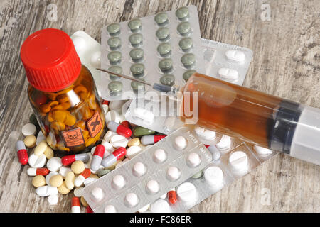 Overdose Stock Photo