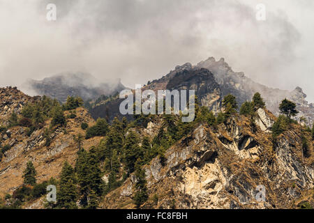 Nepal, Himalayas, Annapurna Conservation Area Stock Photo